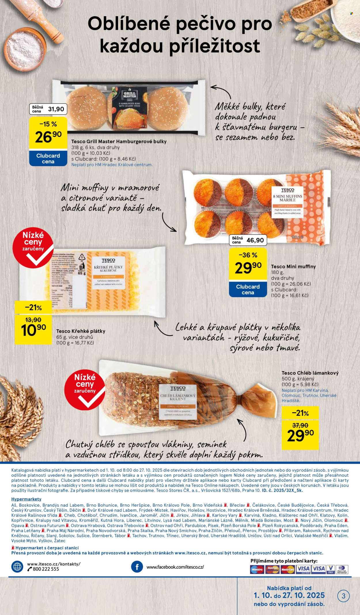 Leták TESCO hypermarket - 1.10.2025 - 27.10.2025. Strana 3