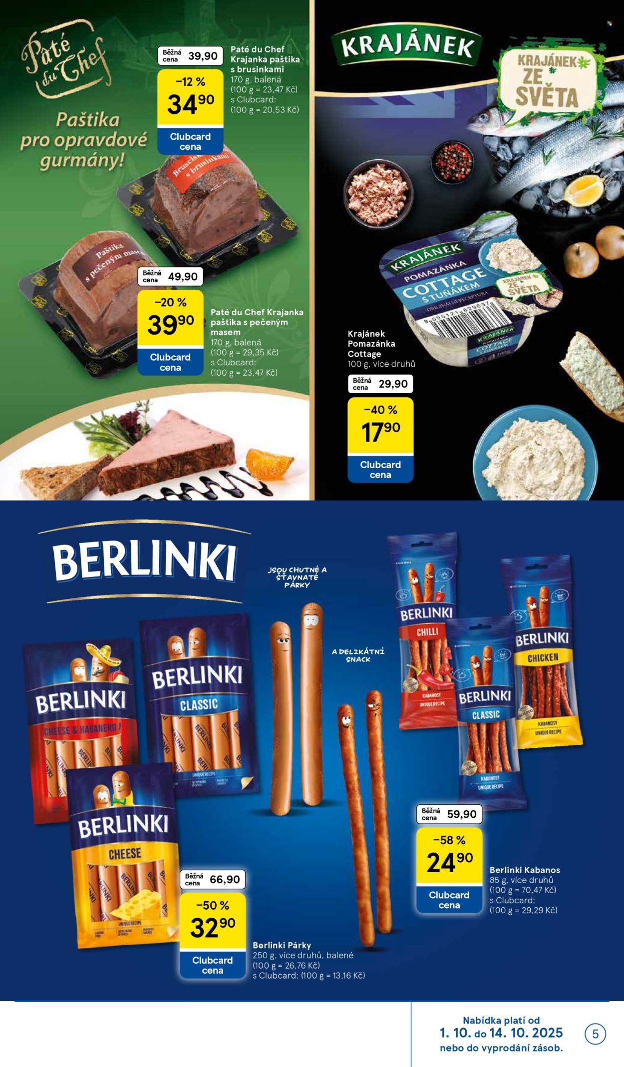 Leták TESCO hypermarket - 1.10.2025 - 27.10.2025. Strana 5