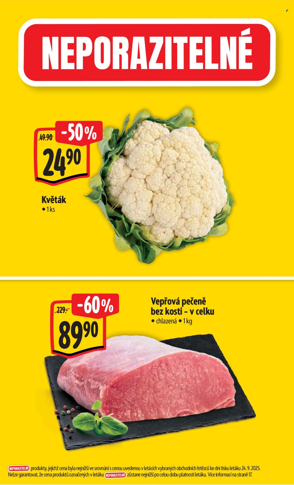 Leták Albert Hypermarket - 1.10.2025 - 7.10.2025. Strana 2