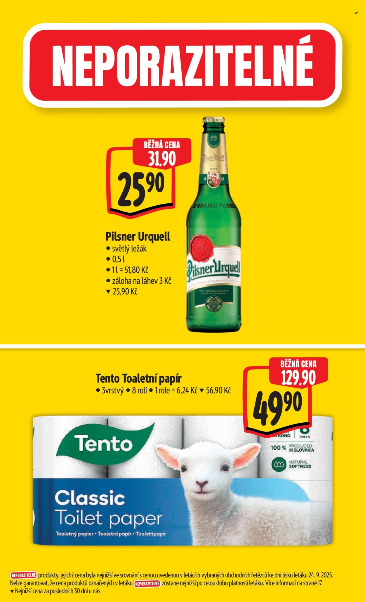 Leták Albert Hypermarket - 1.10.2025 - 7.10.2025. Strana 4