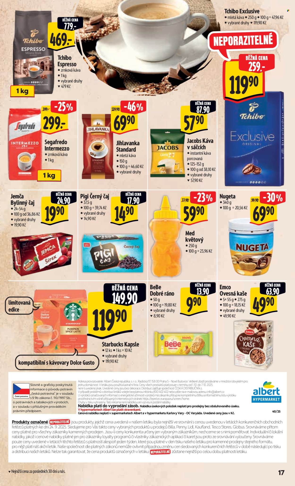 Leták Albert Hypermarket - 1.10.2025 - 7.10.2025. Strana 26