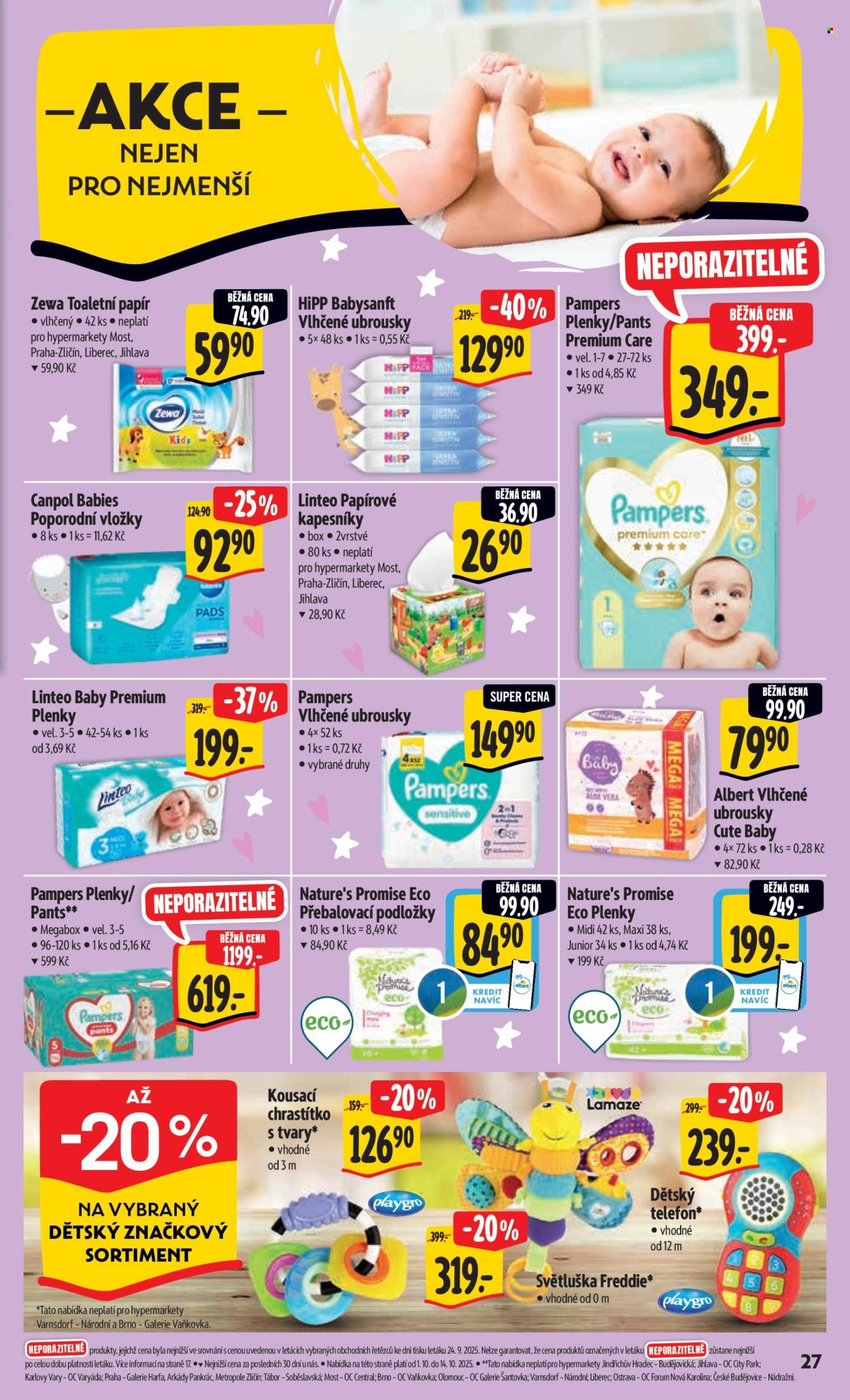 Leták Albert Hypermarket - 1.10.2025 - 7.10.2025. Strana 36