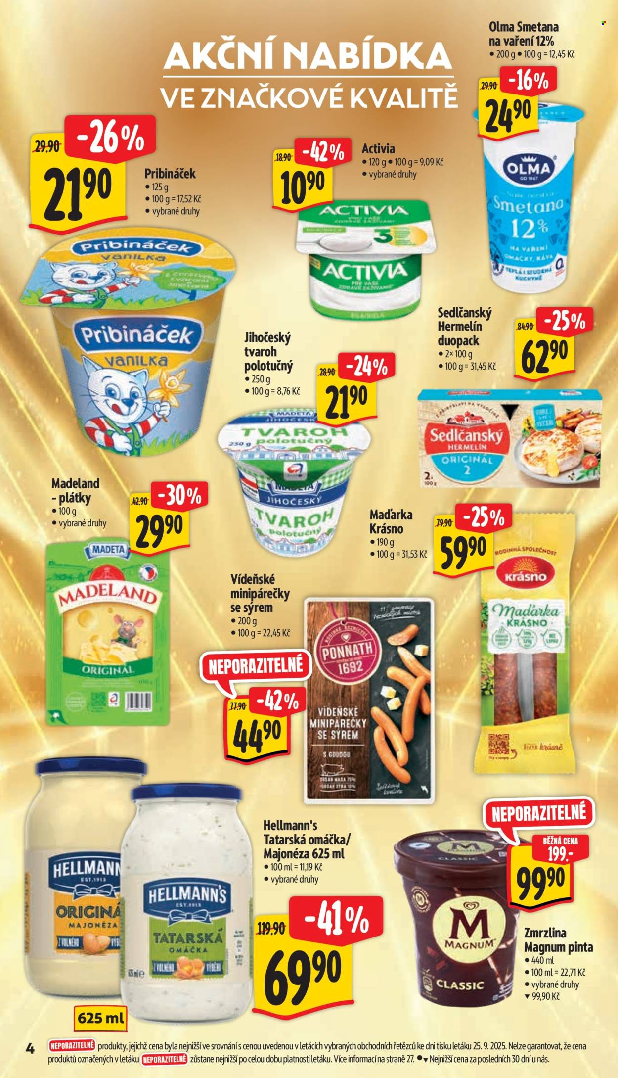 Leták Albert Supermarket - 1.10.2025 - 7.10.2025. Strana 9