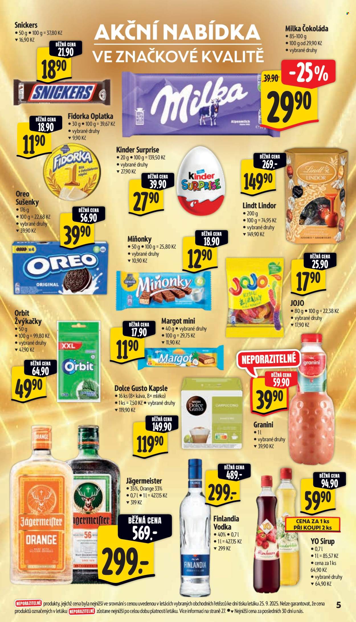 Leták Albert Supermarket - 1.10.2025 - 7.10.2025. Strana 10