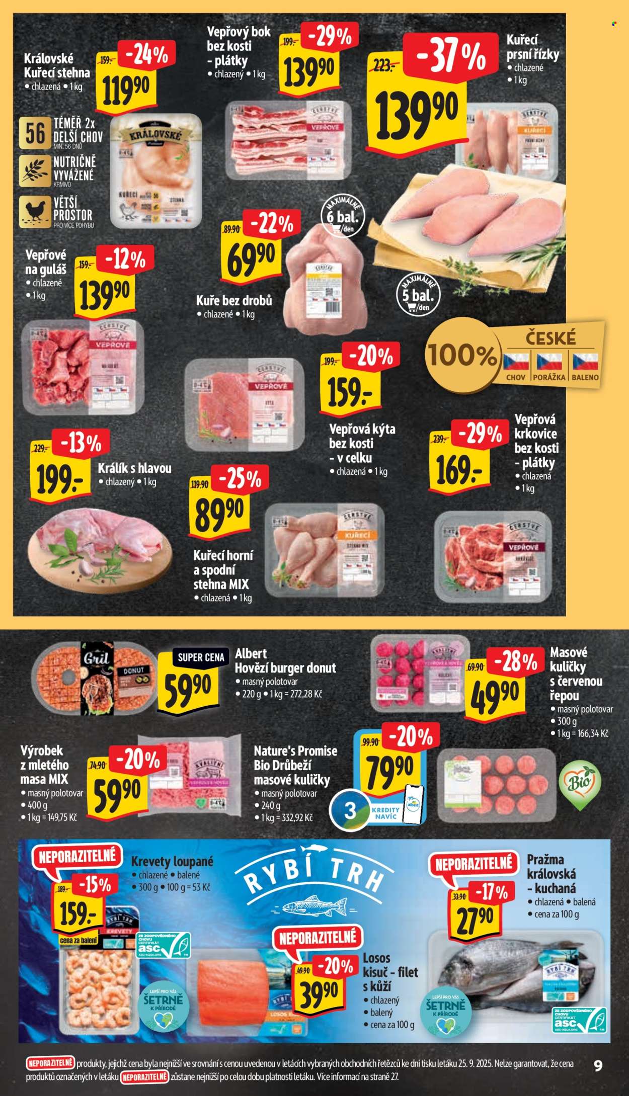 Leták Albert Supermarket - 1.10.2025 - 7.10.2025. Strana 16