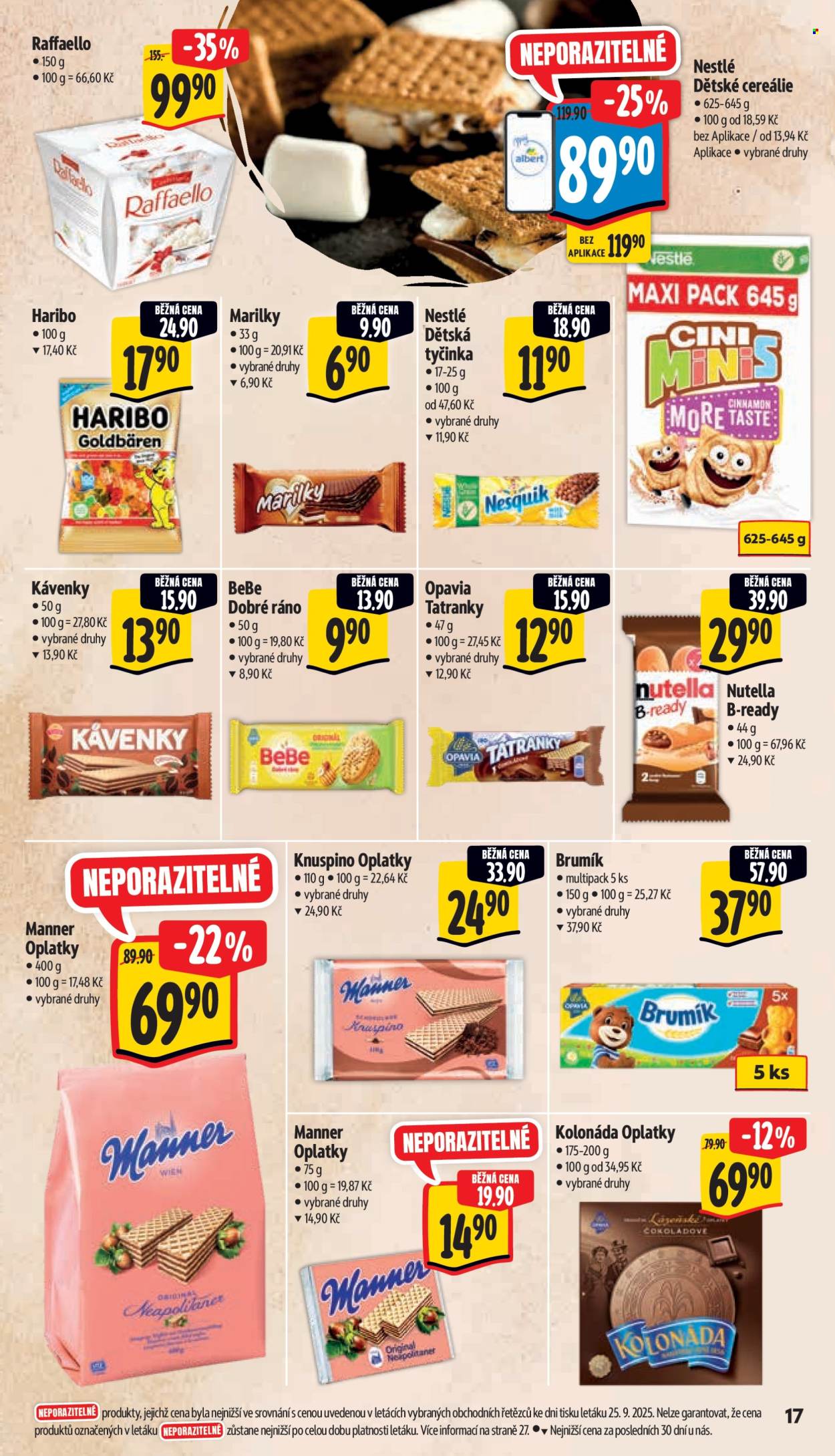Leták Albert Supermarket - 1.10.2025 - 7.10.2025. Strana 25