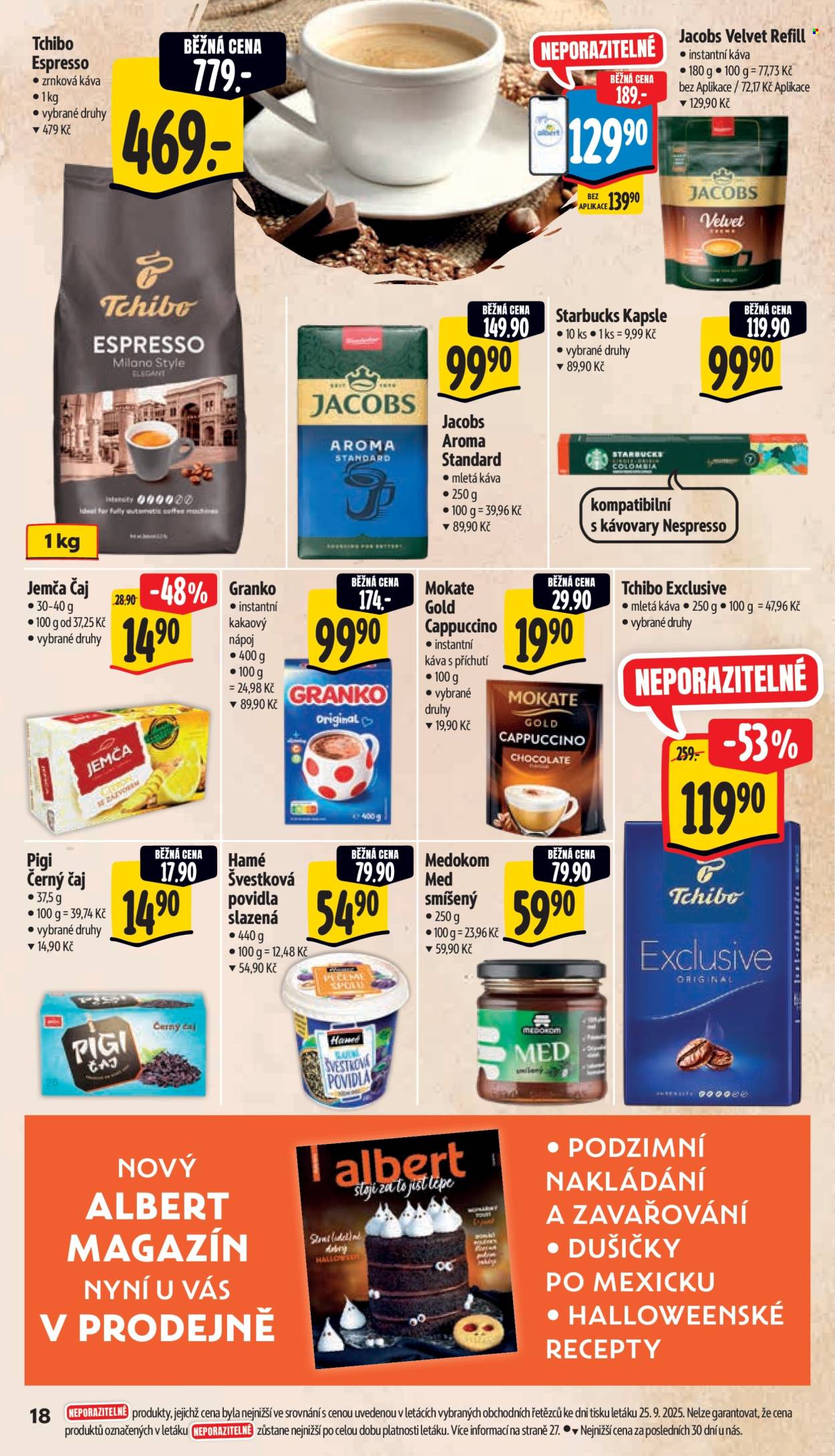 Leták Albert Supermarket - 1.10.2025 - 7.10.2025. Strana 26