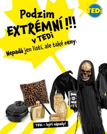 Leták TEDi.