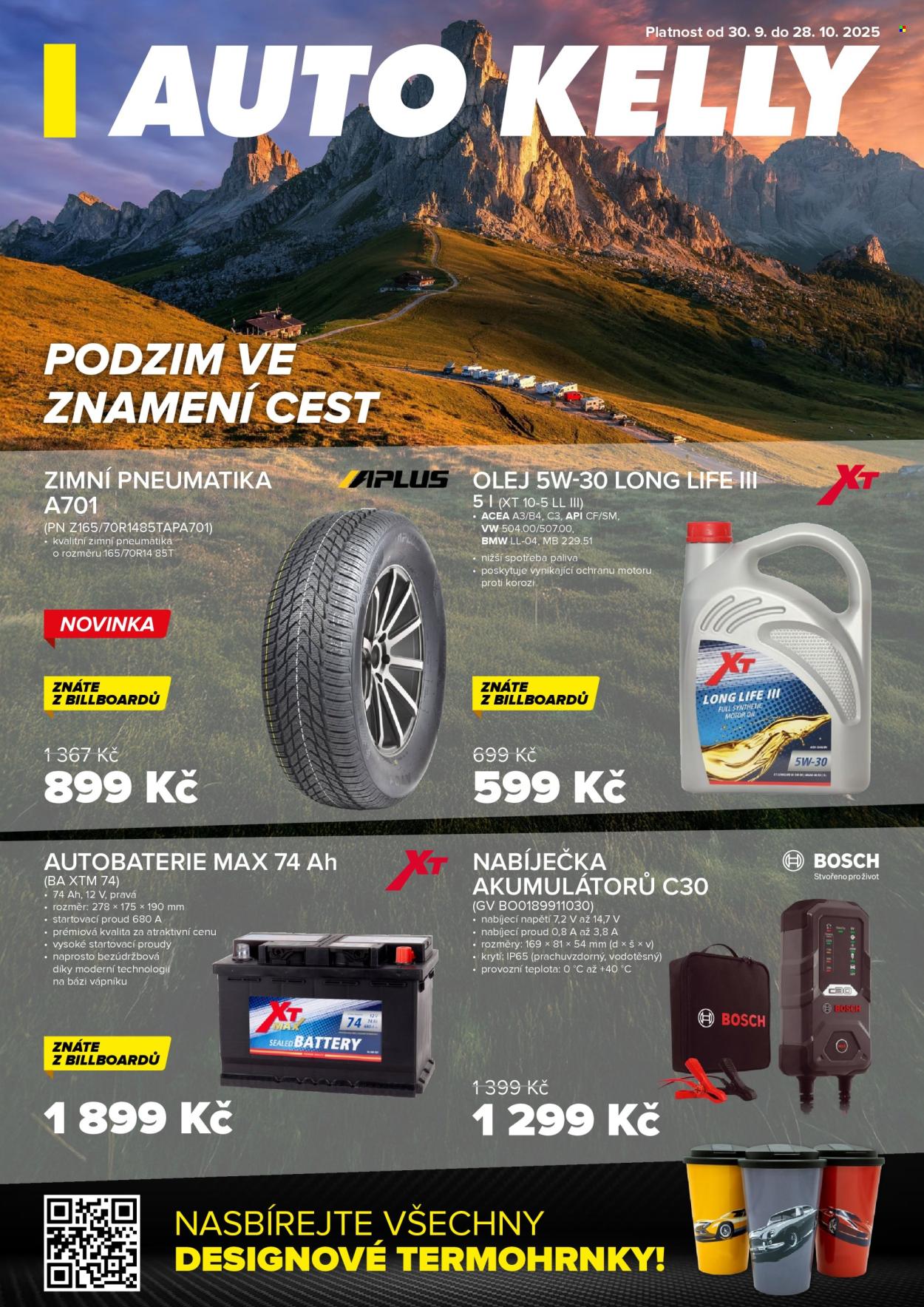 Leták AUTO KELLY - 30.9.2025 - 28.10.2025. Strana 1