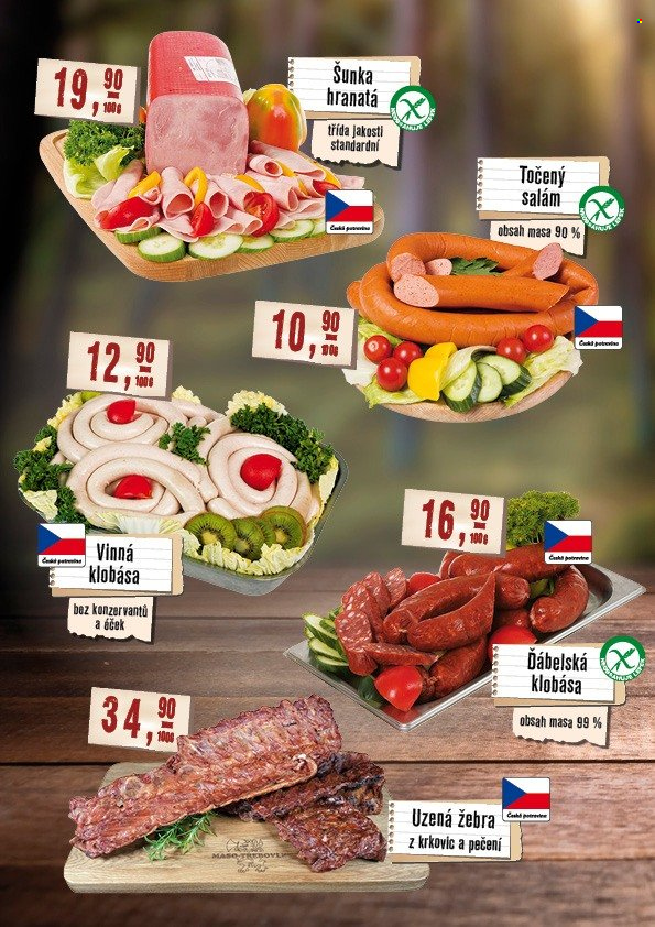 Leták Maso Třebovle - 1.10.2025 - 31.10.2025. Strana 2