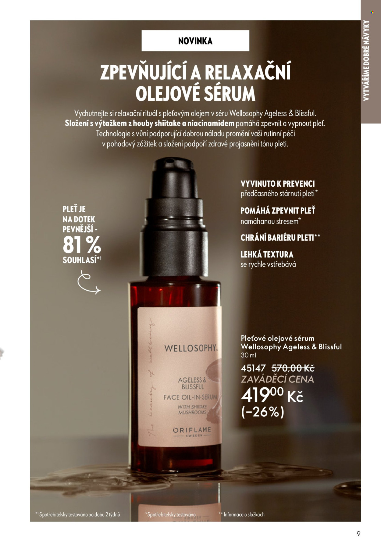 Leták ORIFLAME - 1.10.2025 - 21.10.2025. Strana 9