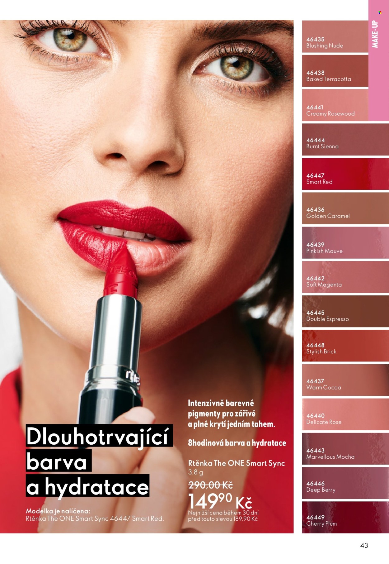 Leták ORIFLAME - 1.10.2025 - 21.10.2025. Strana 43