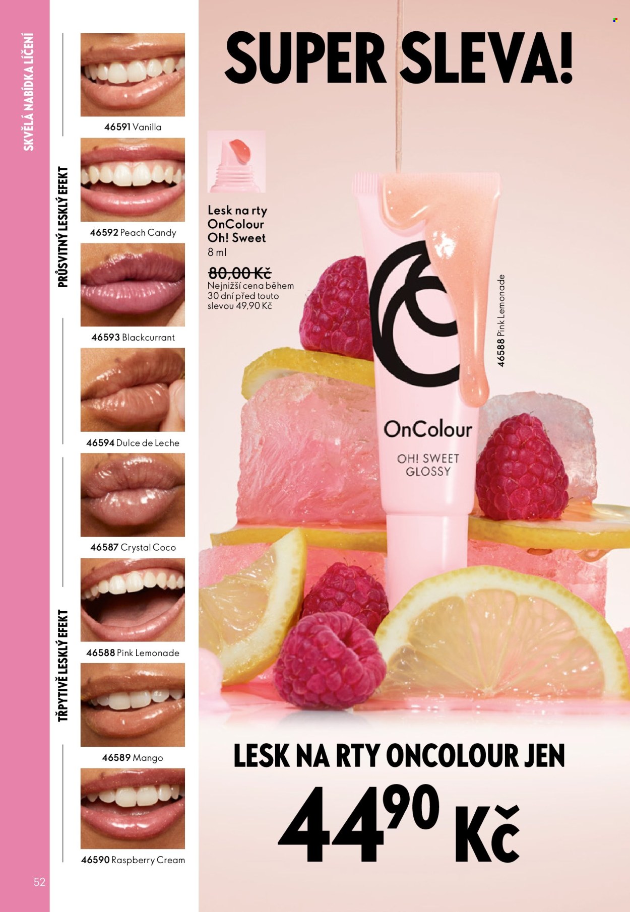 Leták ORIFLAME - 1.10.2025 - 21.10.2025. Strana 52