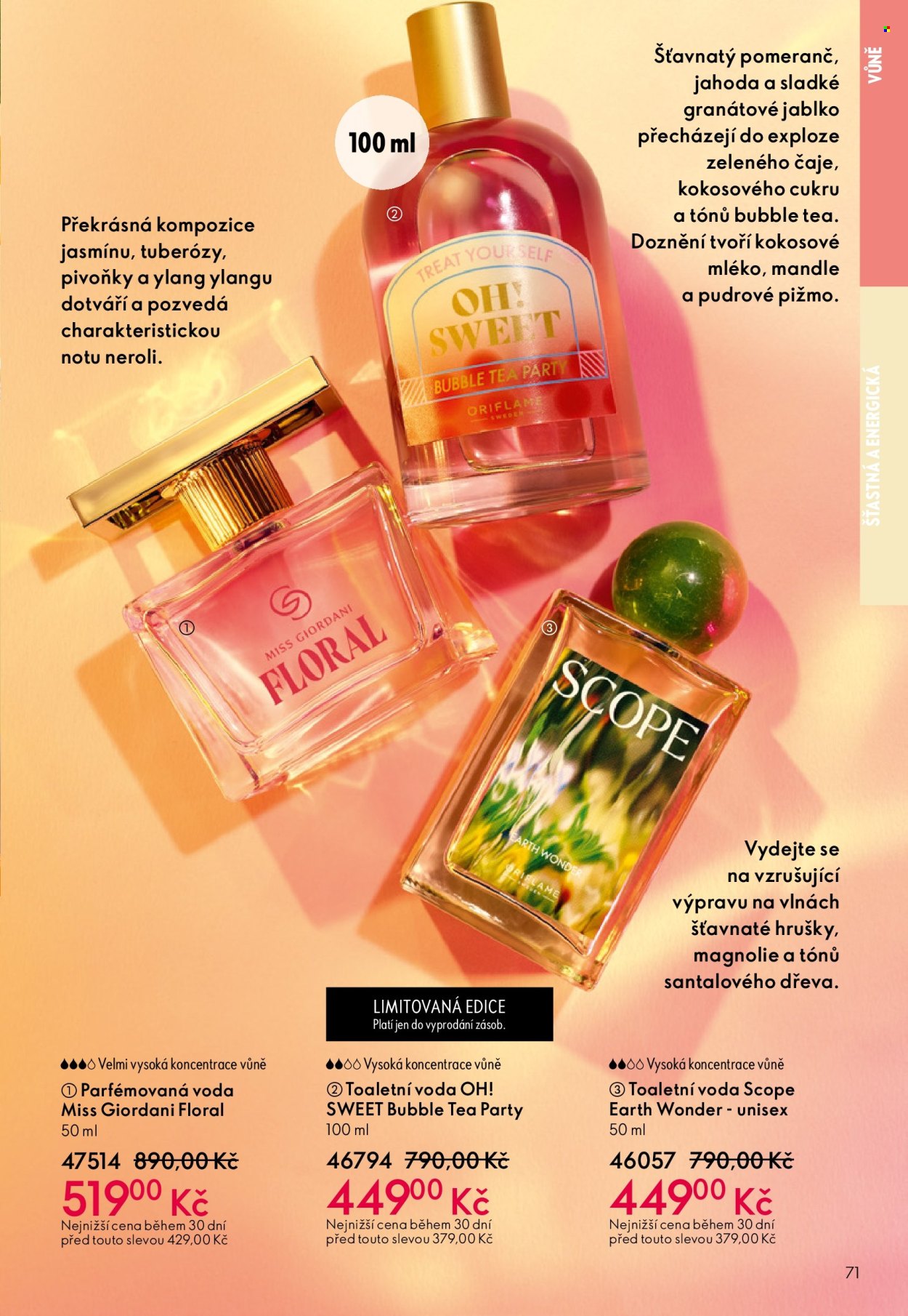 Leták ORIFLAME - 1.10.2025 - 21.10.2025. Strana 71