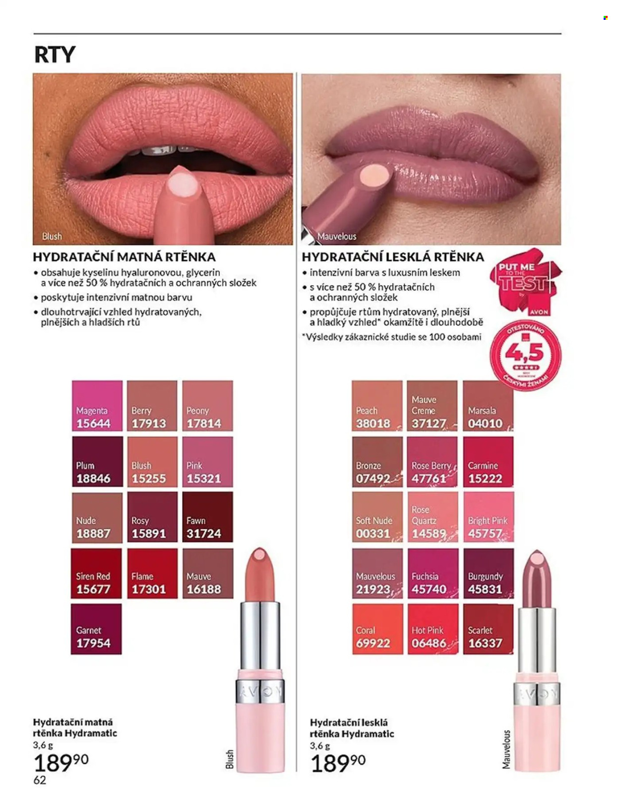 Leták AVON - 1.10.2025 - 31.10.2025. Strana 62