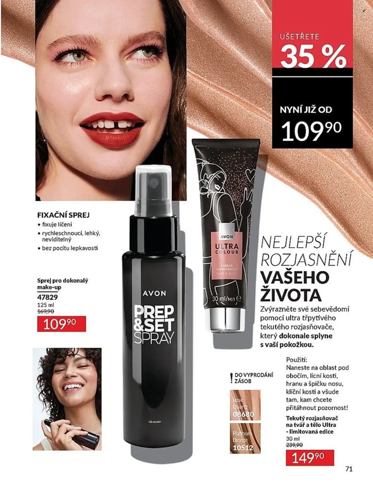 Leták AVON - 1.10.2025 - 31.10.2025. Strana 71