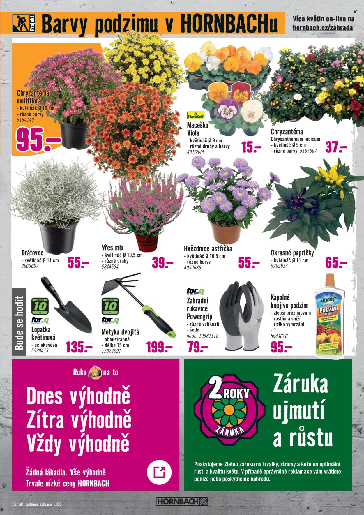 Leták HORNBACH - 1.10.2025 - 15.10.2025. Strana 3