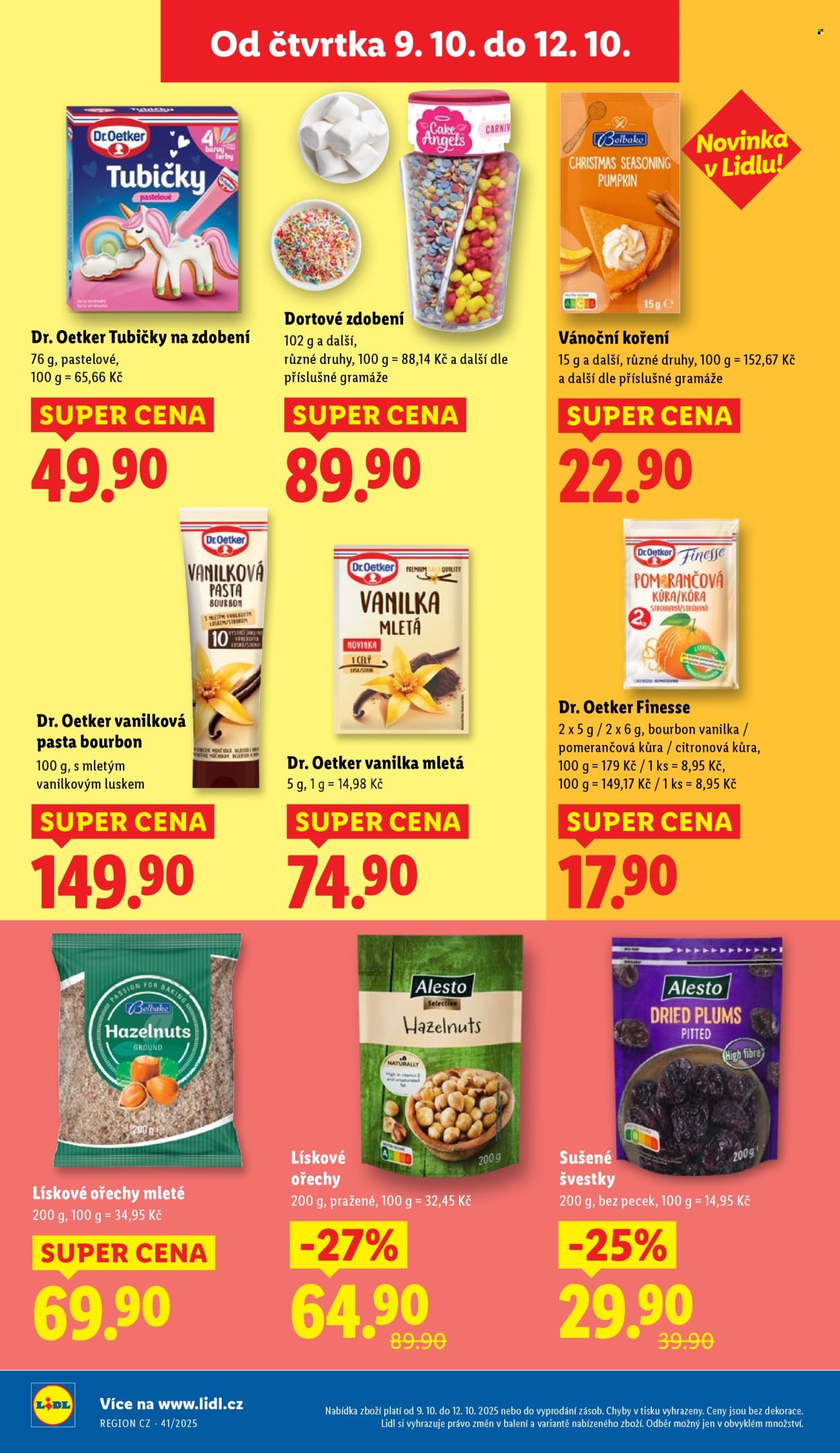 Leták Lidl - 9.10.2025 - 12.10.2025. Strana 20