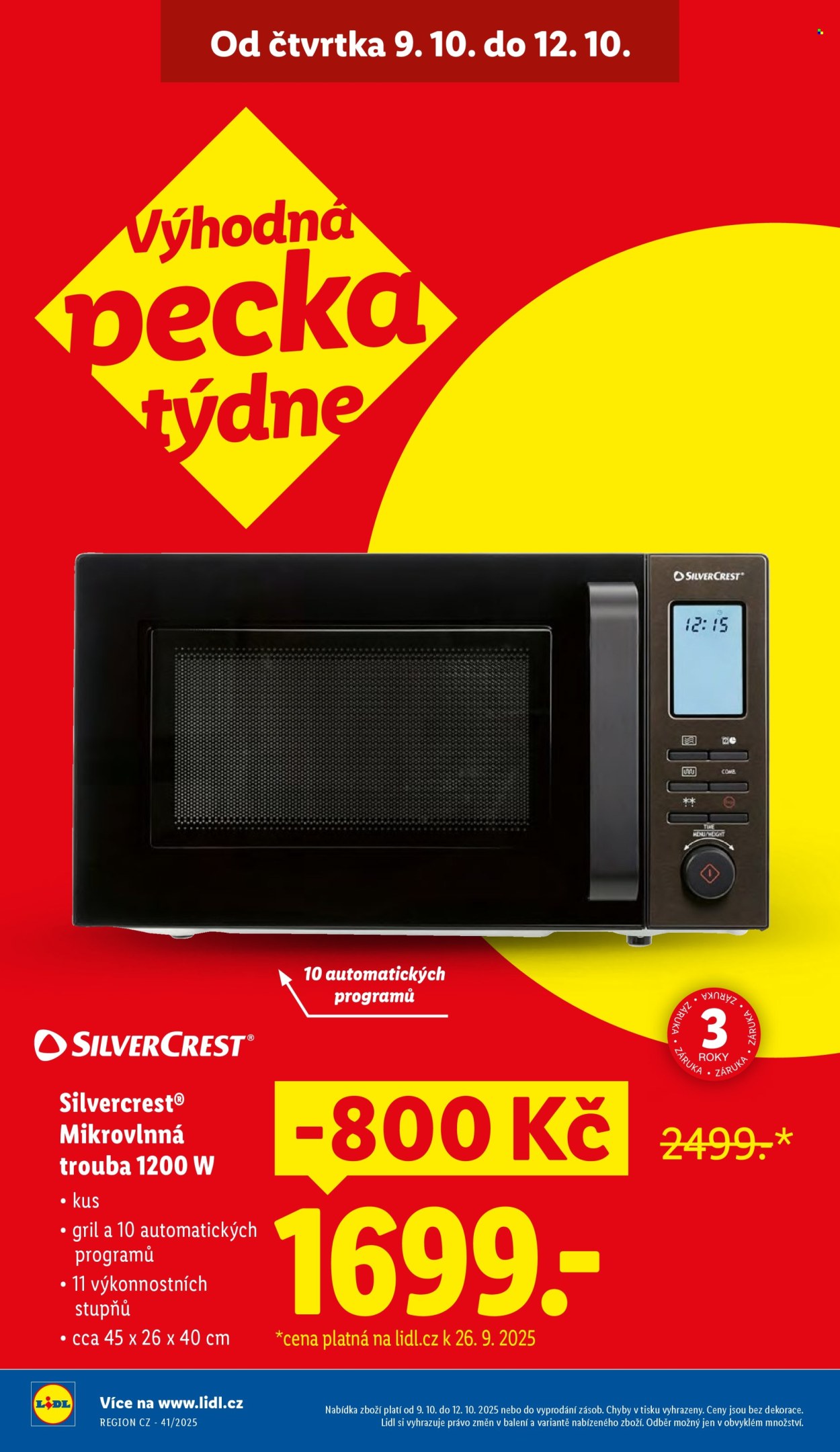 Leták Lidl - 6.10.2025 - 12.10.2025. Strana 18