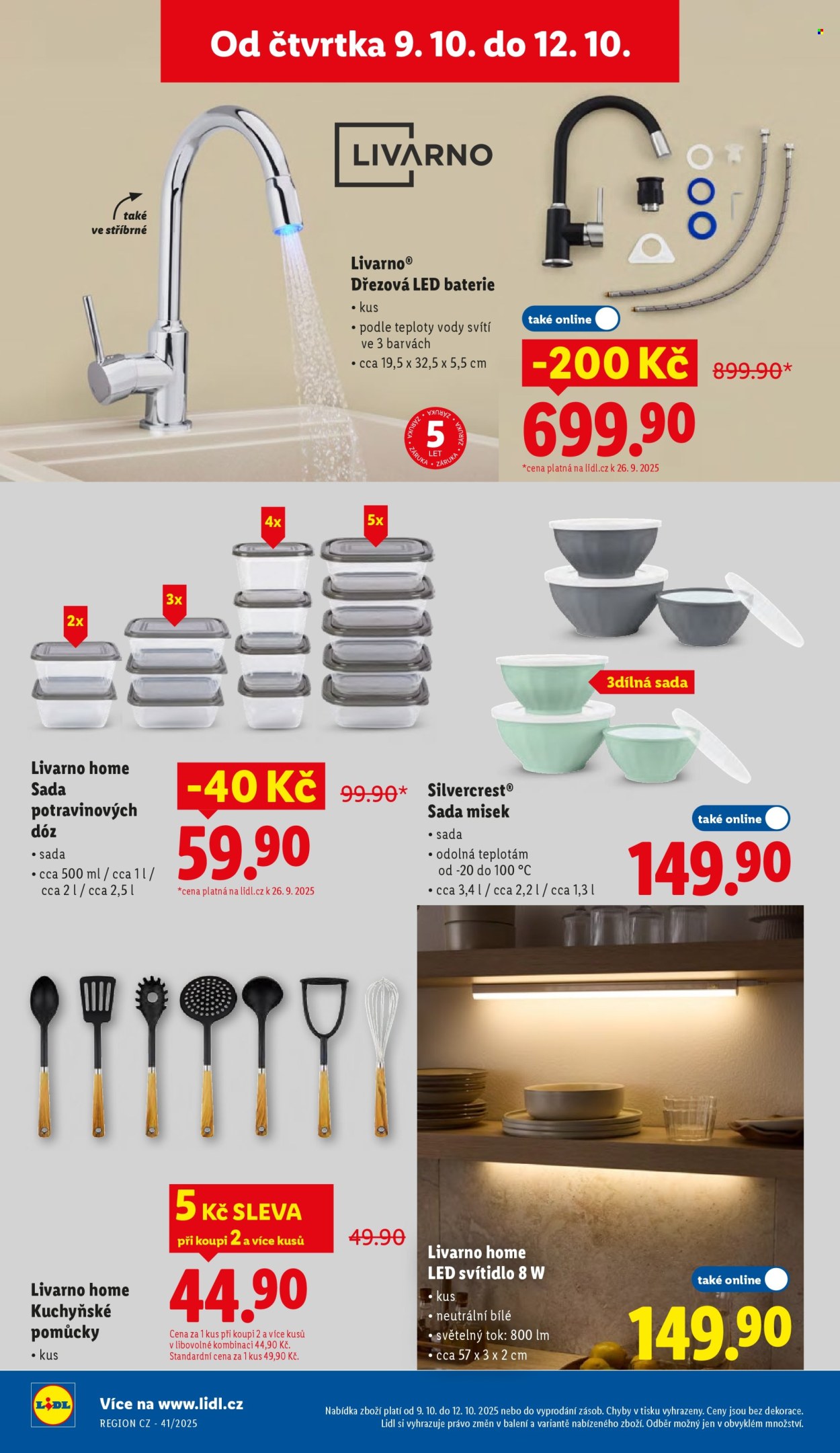 Leták Lidl - 6.10.2025 - 12.10.2025. Strana 22
