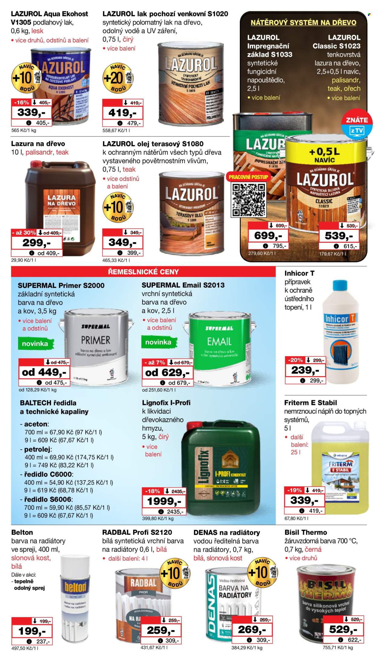 Leták Barvy a laky drogerie - 6.10.2025 - 25.10.2025. Strana 6
