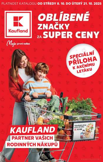 Leták Kaufland - 8.10.2025 - 21.10.2025.