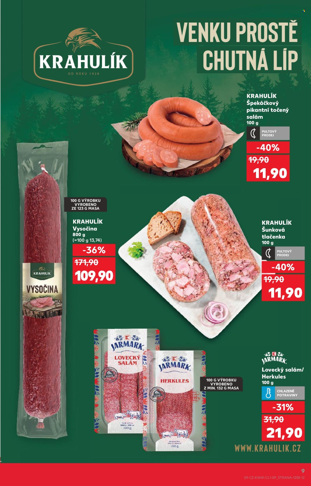 Leták Kaufland - 8.10.2025 - 21.10.2025. Strana 9