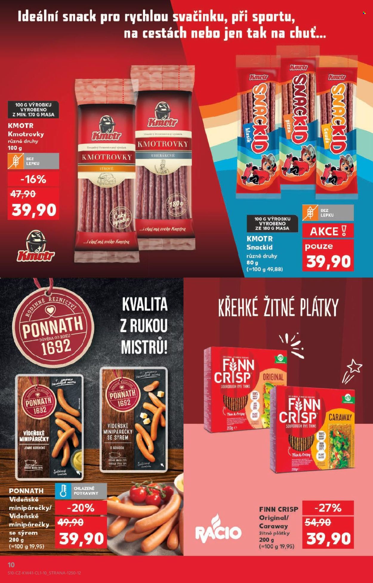 Leták Kaufland - 8.10.2025 - 21.10.2025. Strana 10