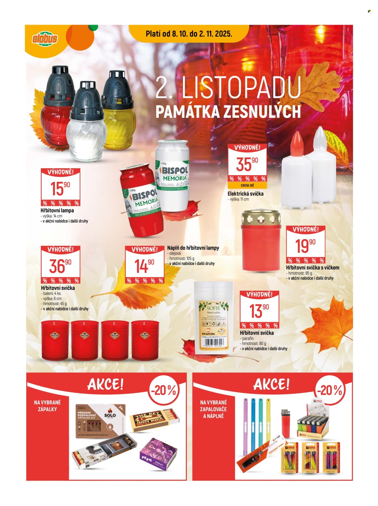 Leták Globus - 8.10.2025 - 14.10.2025. Strana 12