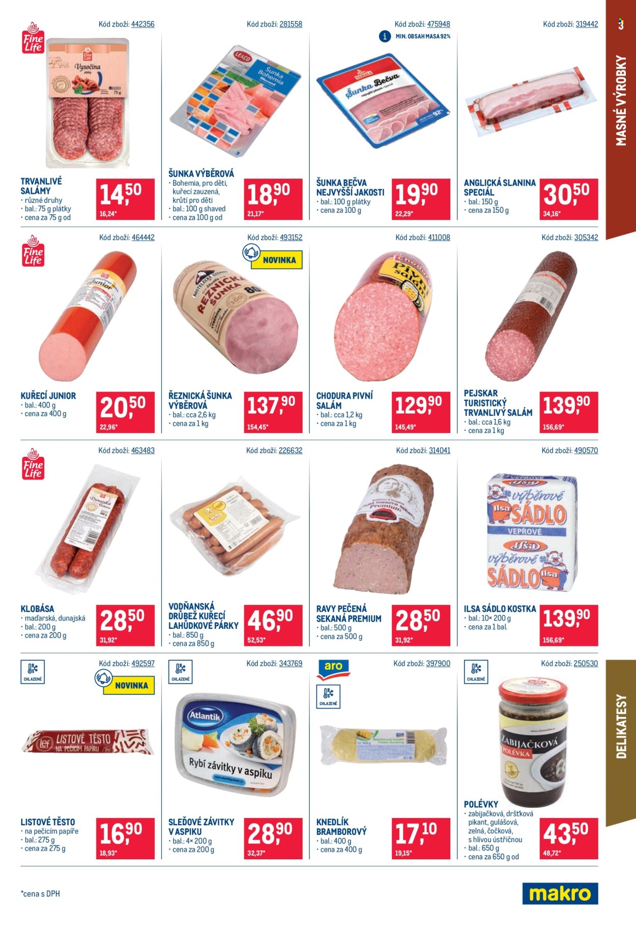 Leták MAKRO - 8.10.2025 - 21.10.2025. Strana 3