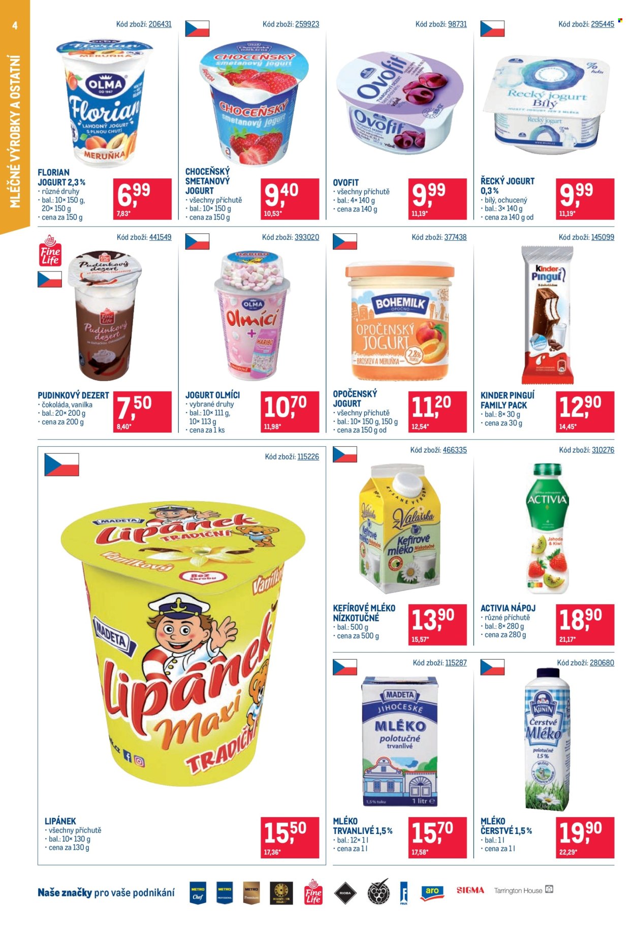 Leták MAKRO - 8.10.2025 - 21.10.2025. Strana 4