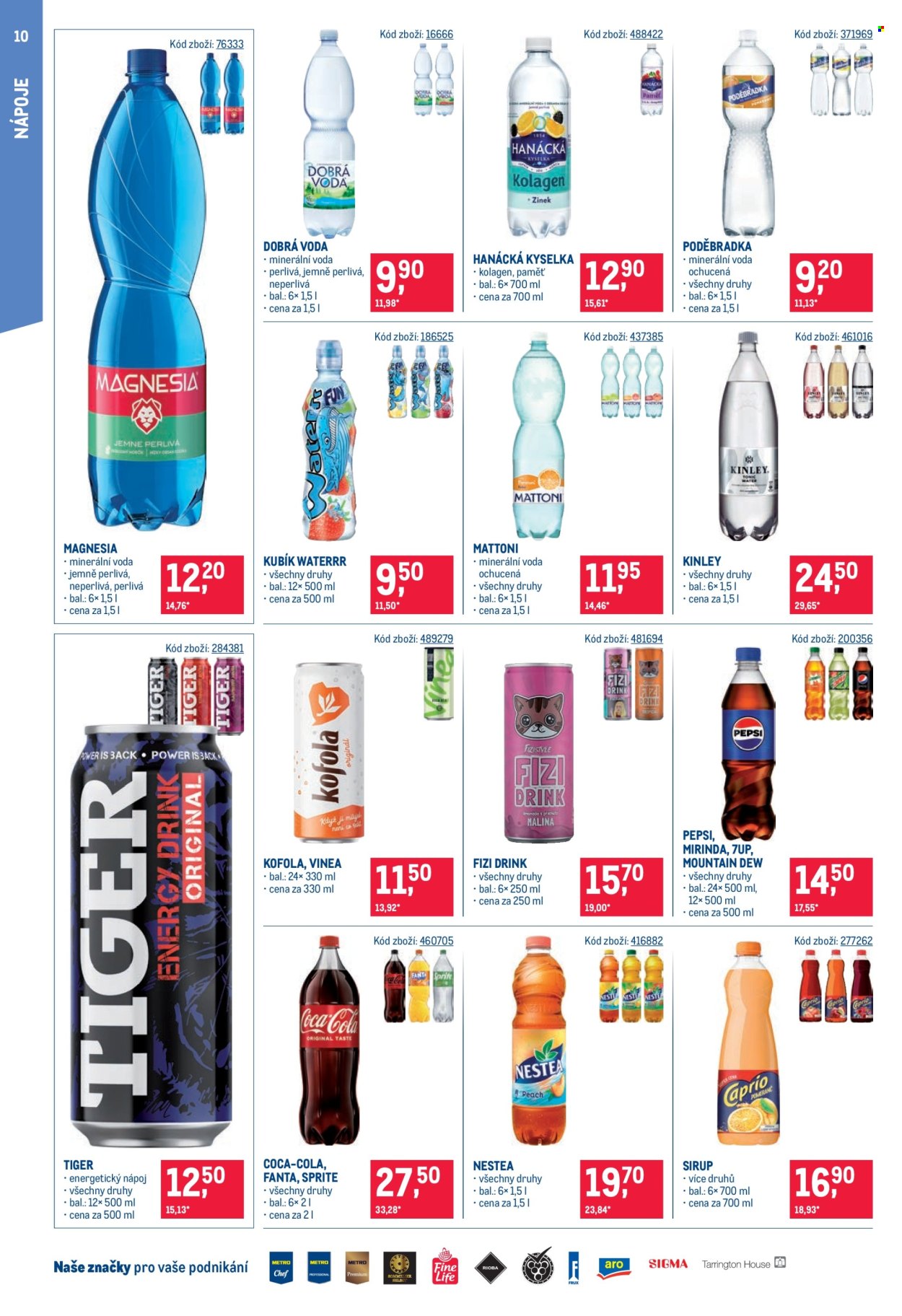 Leták MAKRO - 8.10.2025 - 21.10.2025. Strana 10