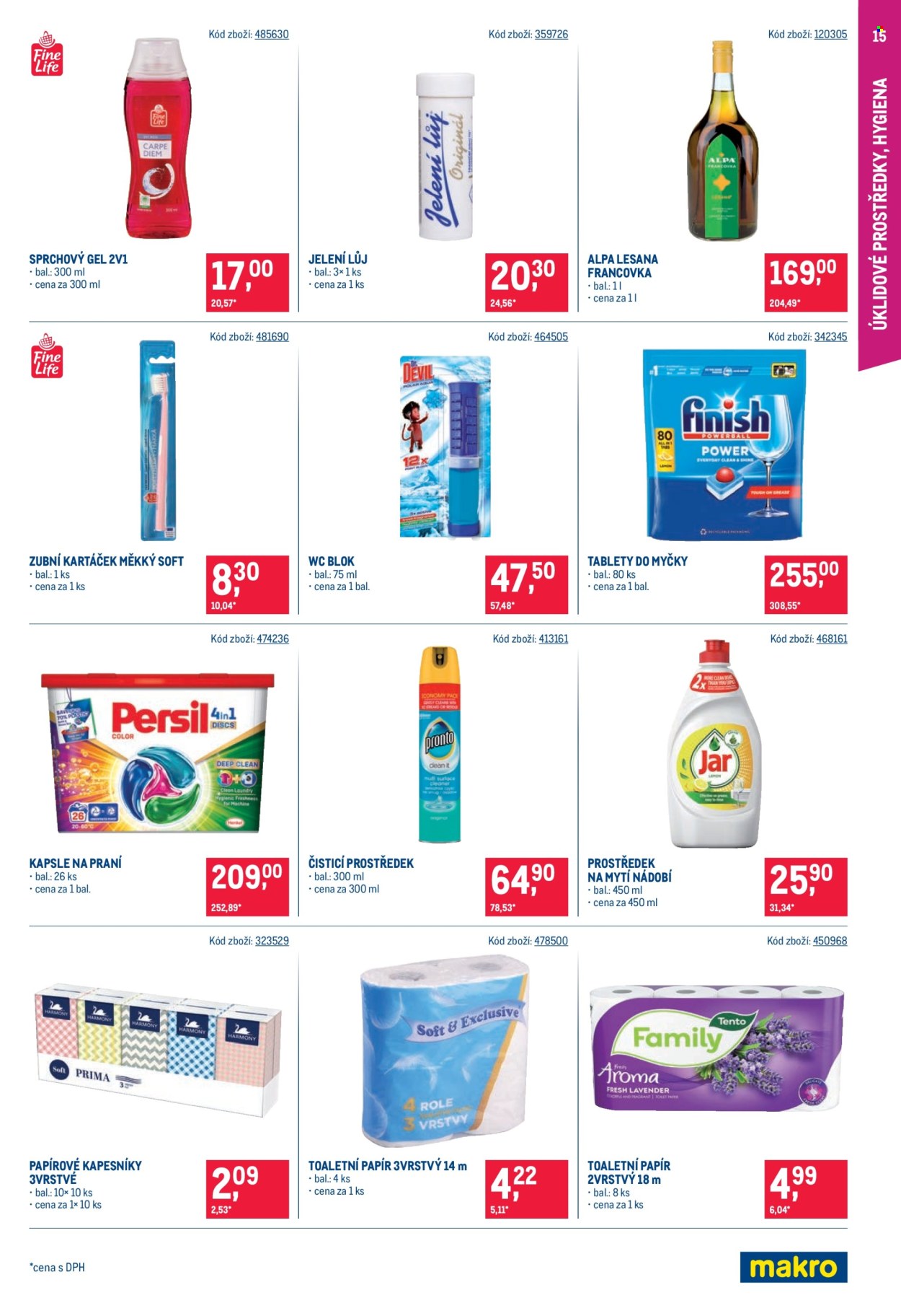Leták MAKRO - 8.10.2025 - 21.10.2025. Strana 15