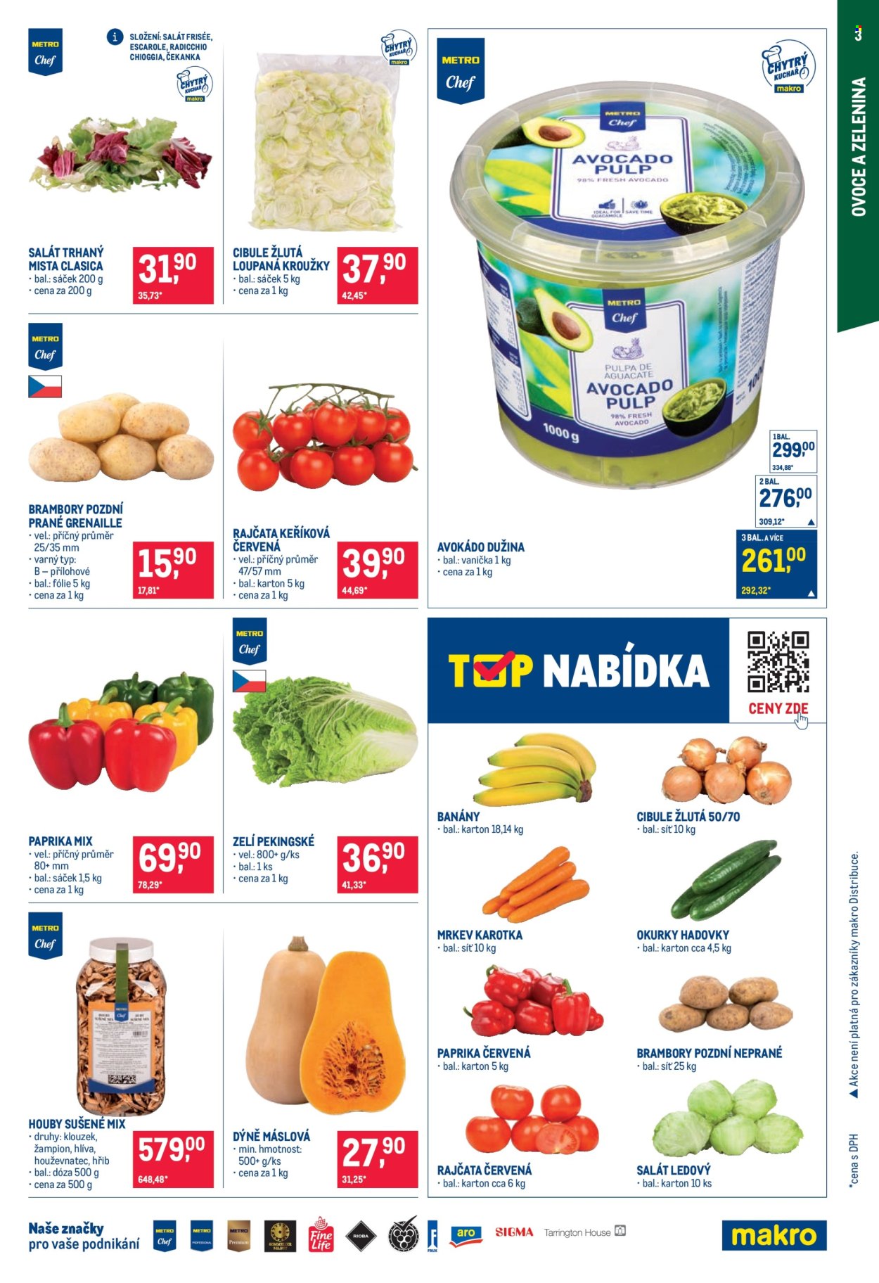 Leták MAKRO - 8.10.2025 - 21.10.2025. Strana 3