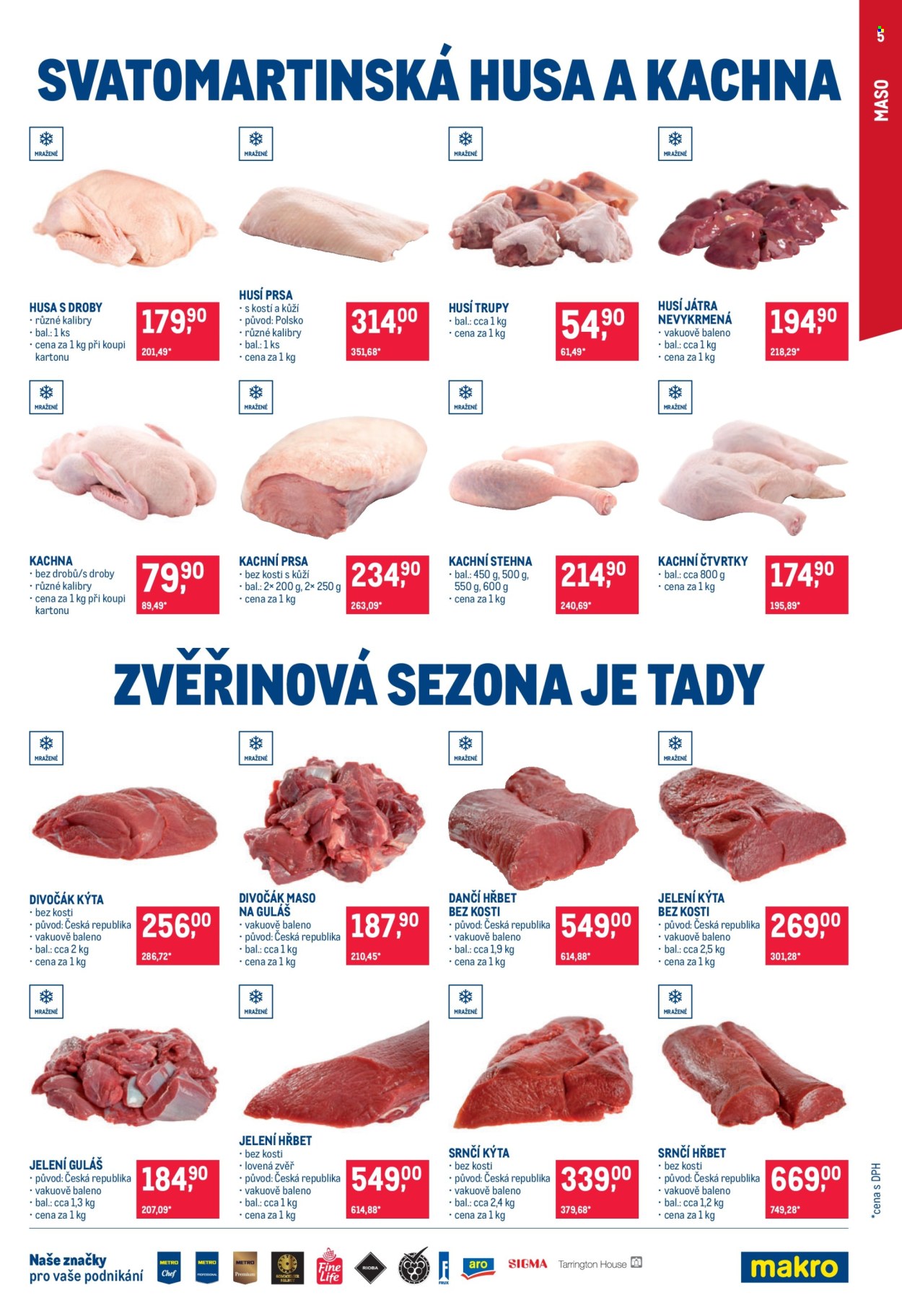 Leták MAKRO - 8.10.2025 - 21.10.2025. Strana 5