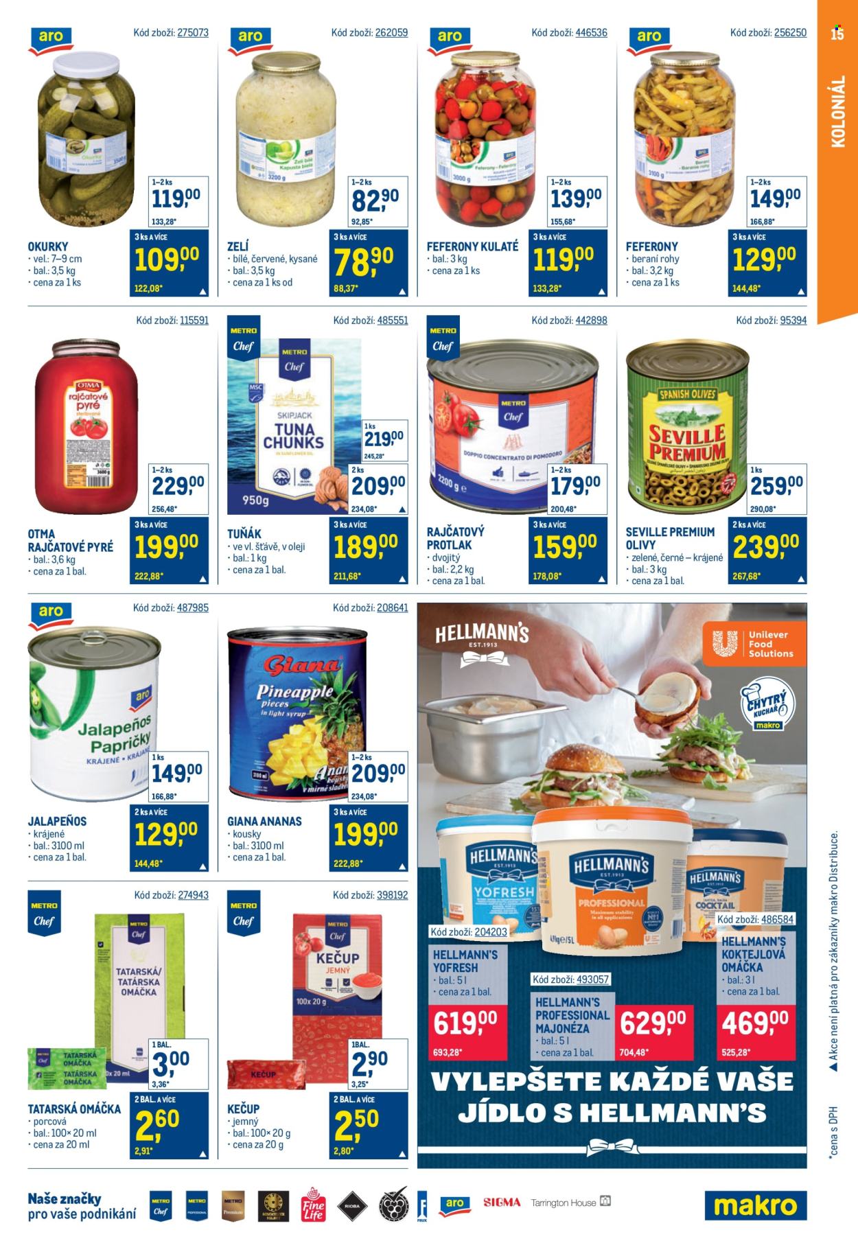 Leták MAKRO - 8.10.2025 - 21.10.2025. Strana 15