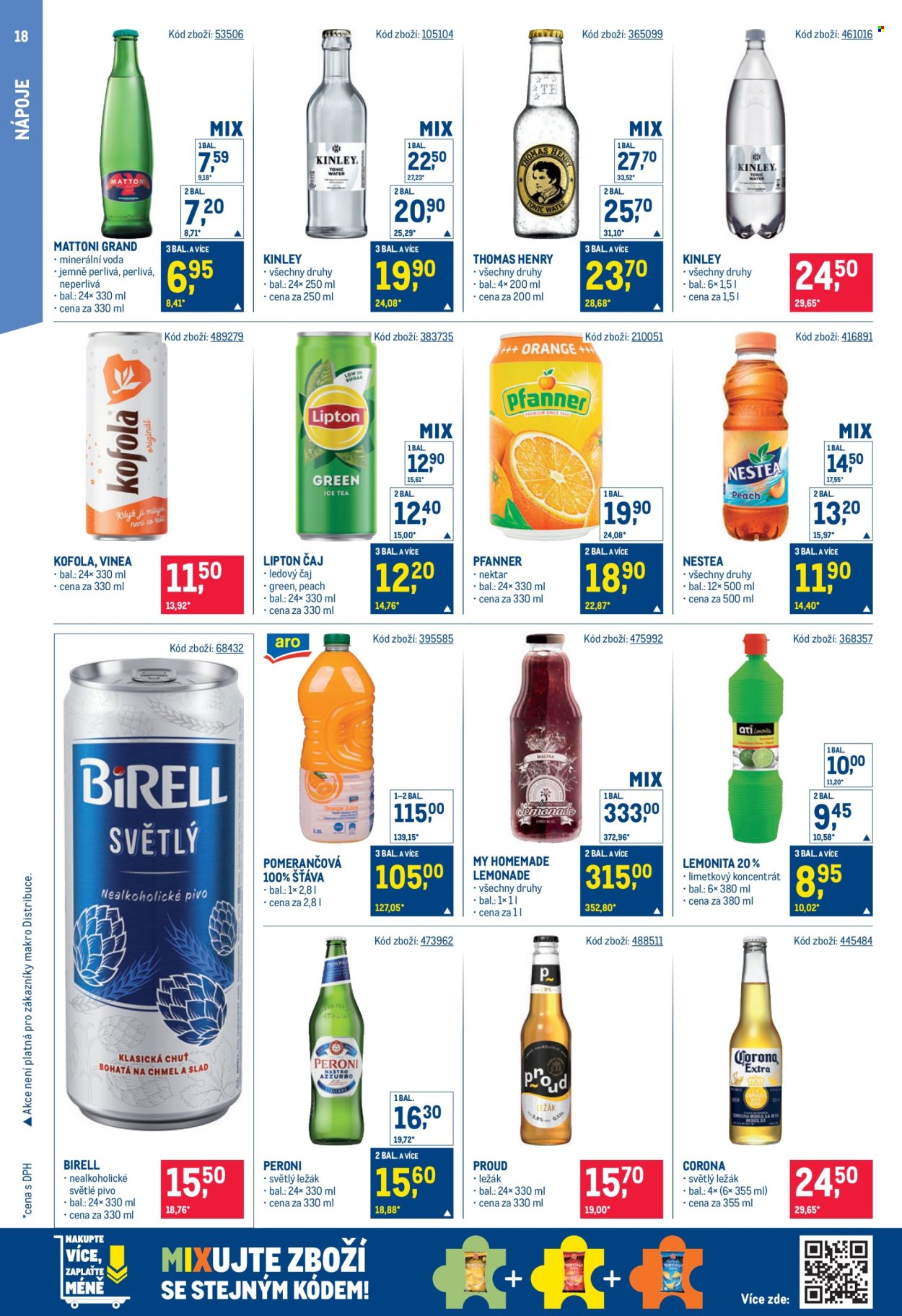 Leták MAKRO - 8.10.2025 - 21.10.2025. Strana 18