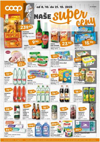 Leták coop TERNO - 8.10.2025 - 21.10.2025.