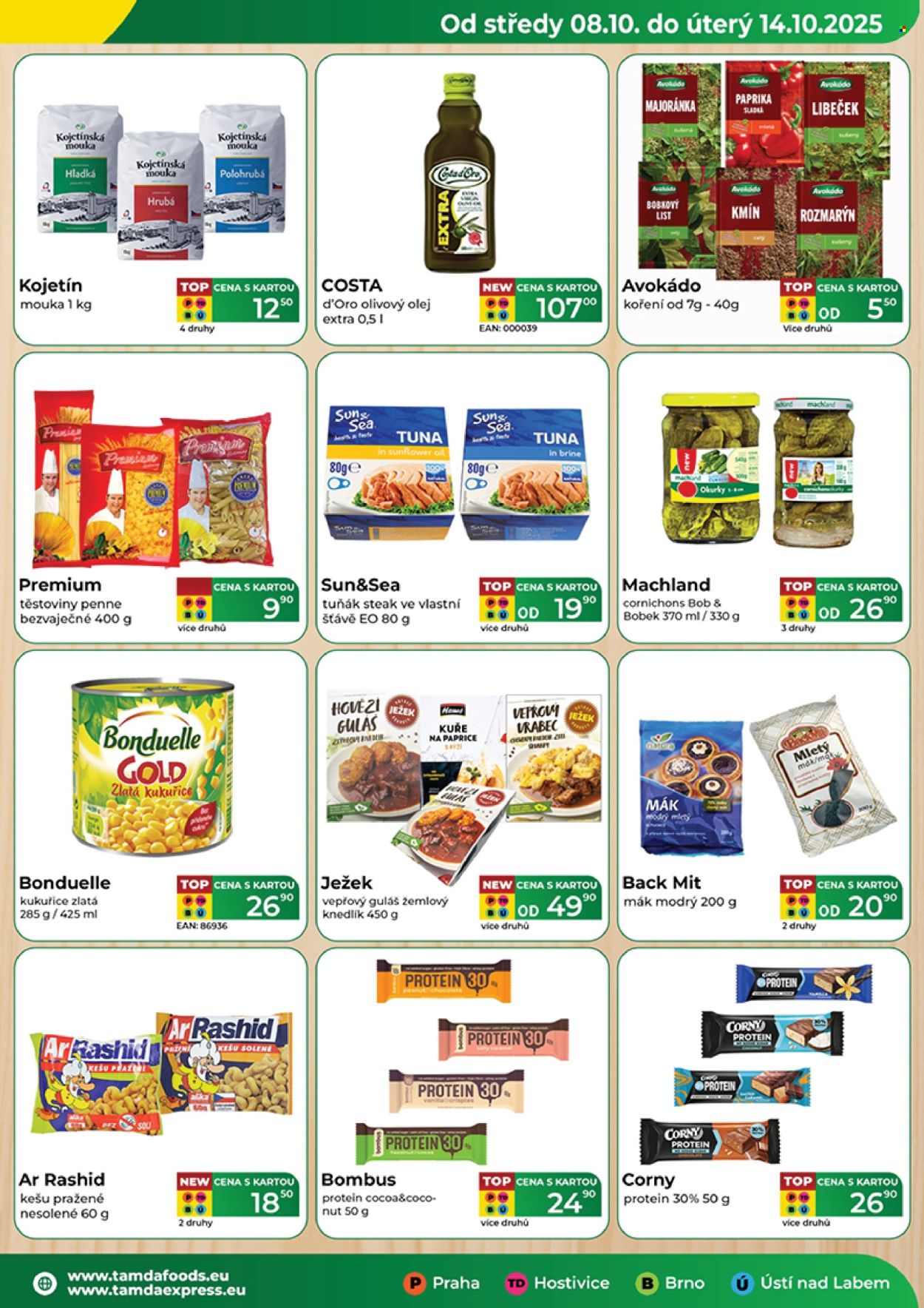 Leták Tamda Foods - 8.10.2025 - 14.10.2025. Strana 3