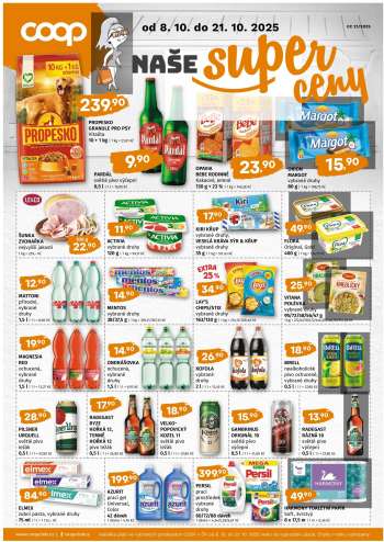 Leták TREFA coop - 8.10.2025 - 21.10.2025.