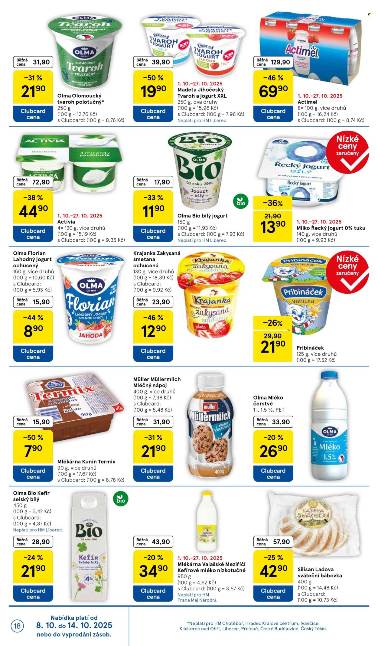 Leták TESCO - 8.10.2025 - 14.10.2025. Strana 18