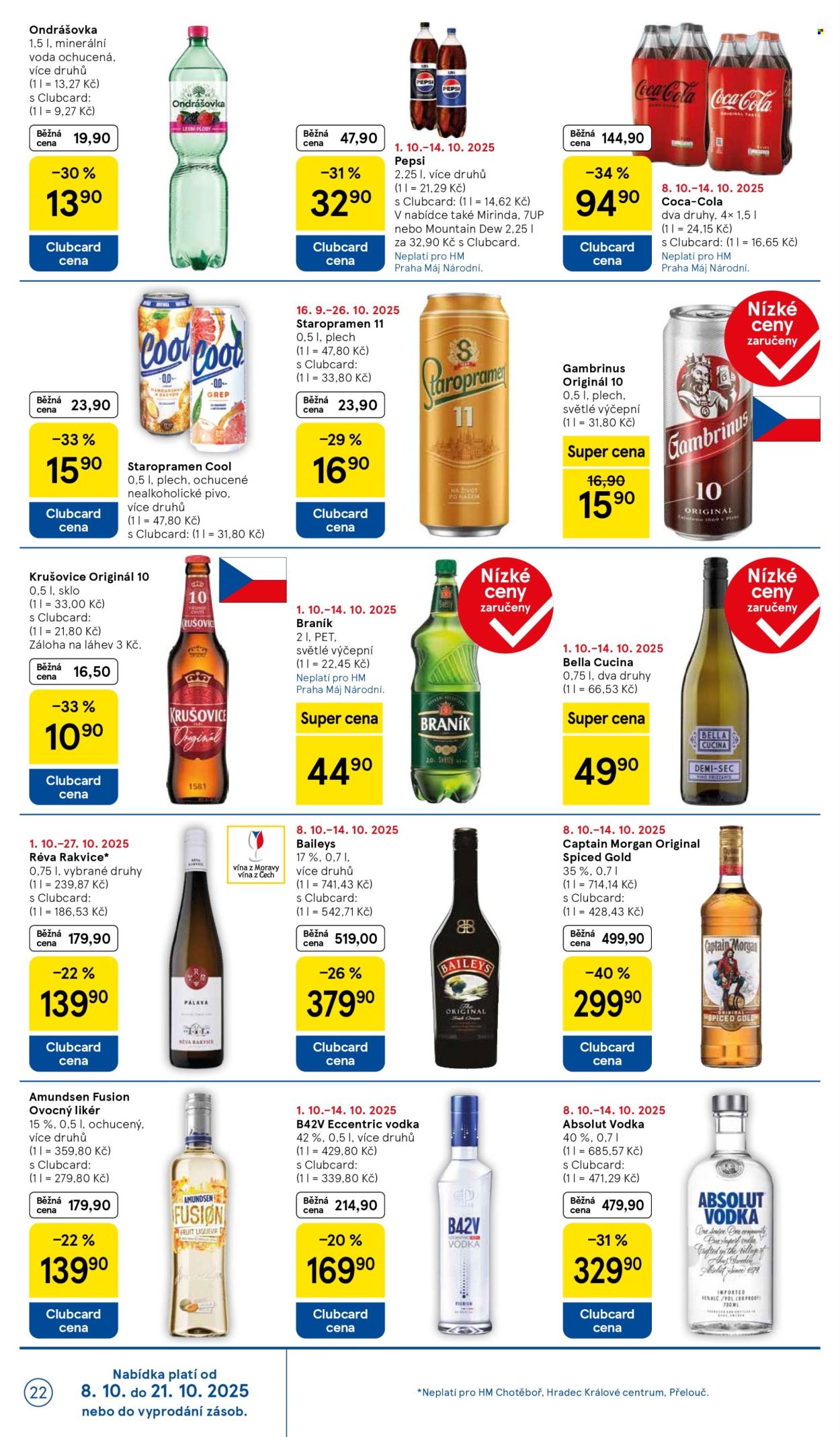 Leták TESCO - 8.10.2025 - 14.10.2025. Strana 22