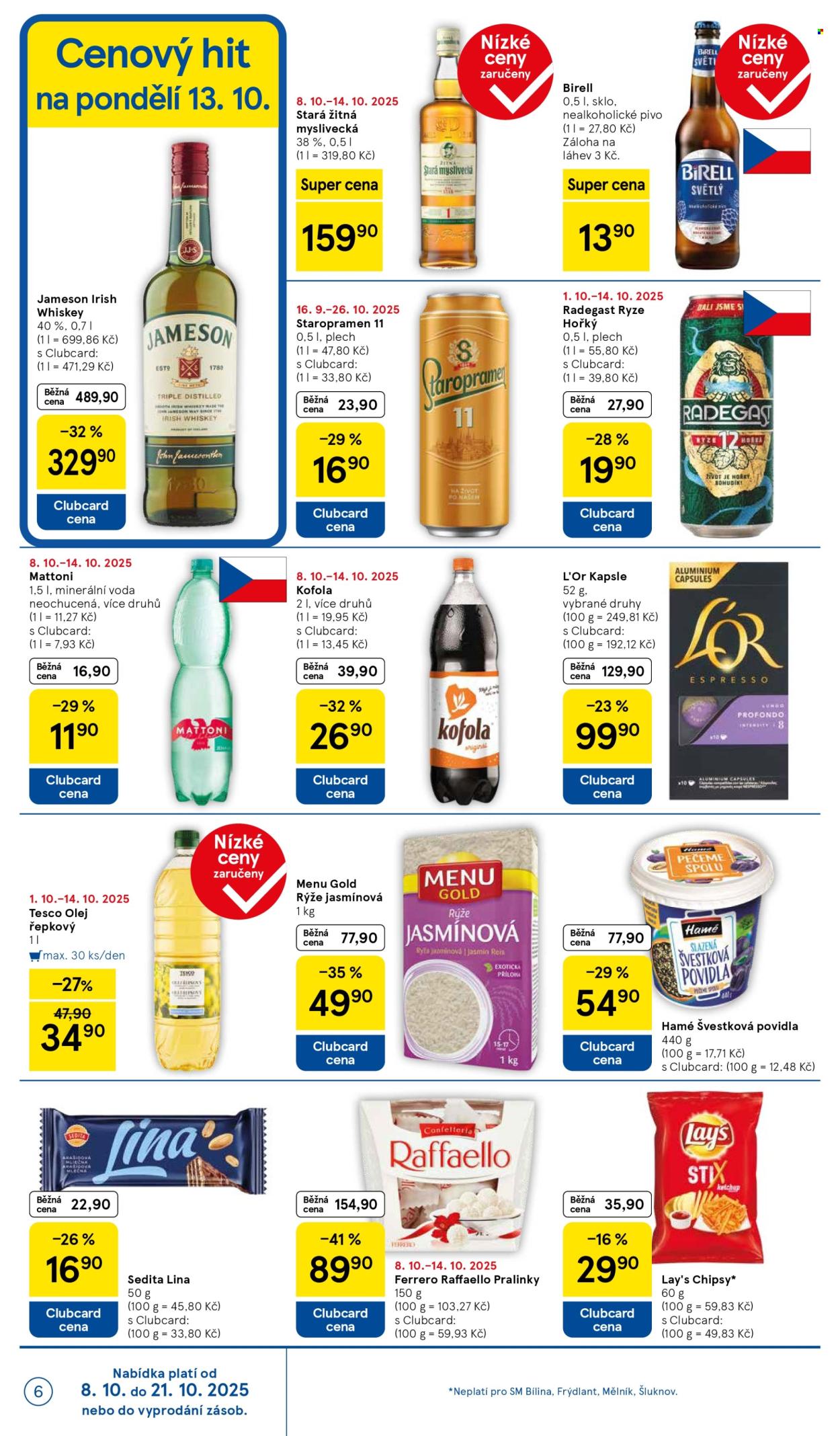 Leták TESCO supermarket - 8.10.2025 - 14.10.2025. Strana 6