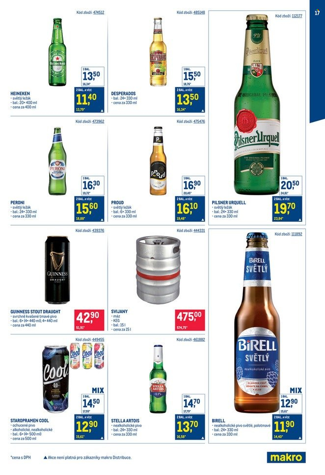 Leták MAKRO - 8.10.2025 - 4.11.2025. Strana 17