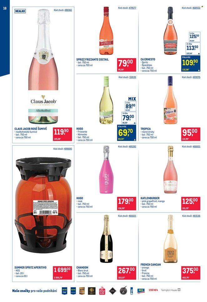 Leták MAKRO - 8.10.2025 - 4.11.2025. Strana 18