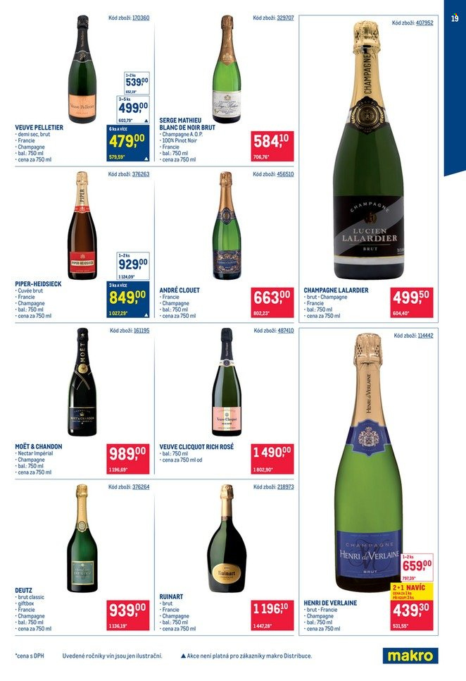 Leták MAKRO - 8.10.2025 - 4.11.2025. Strana 19