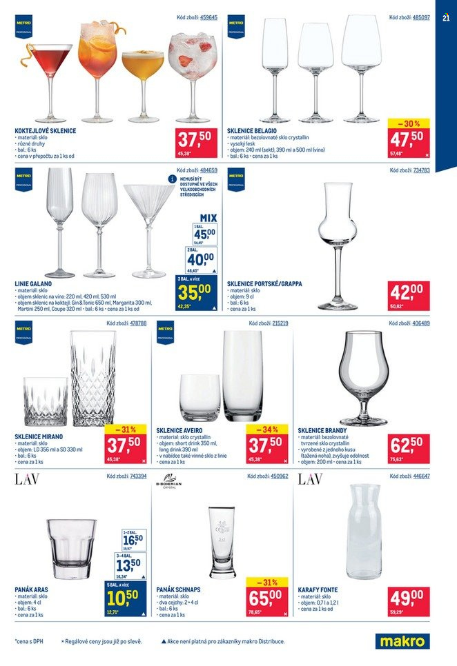 Leták MAKRO - 8.10.2025 - 4.11.2025. Strana 21