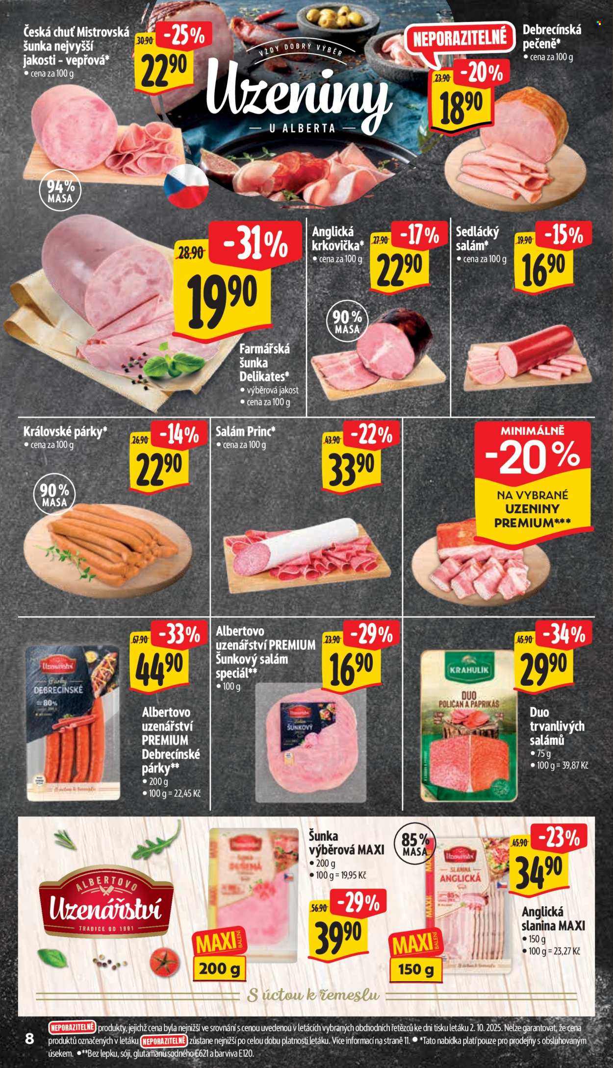 Leták Albert Supermarket - 8.10.2025 - 14.10.2025. Strana 15
