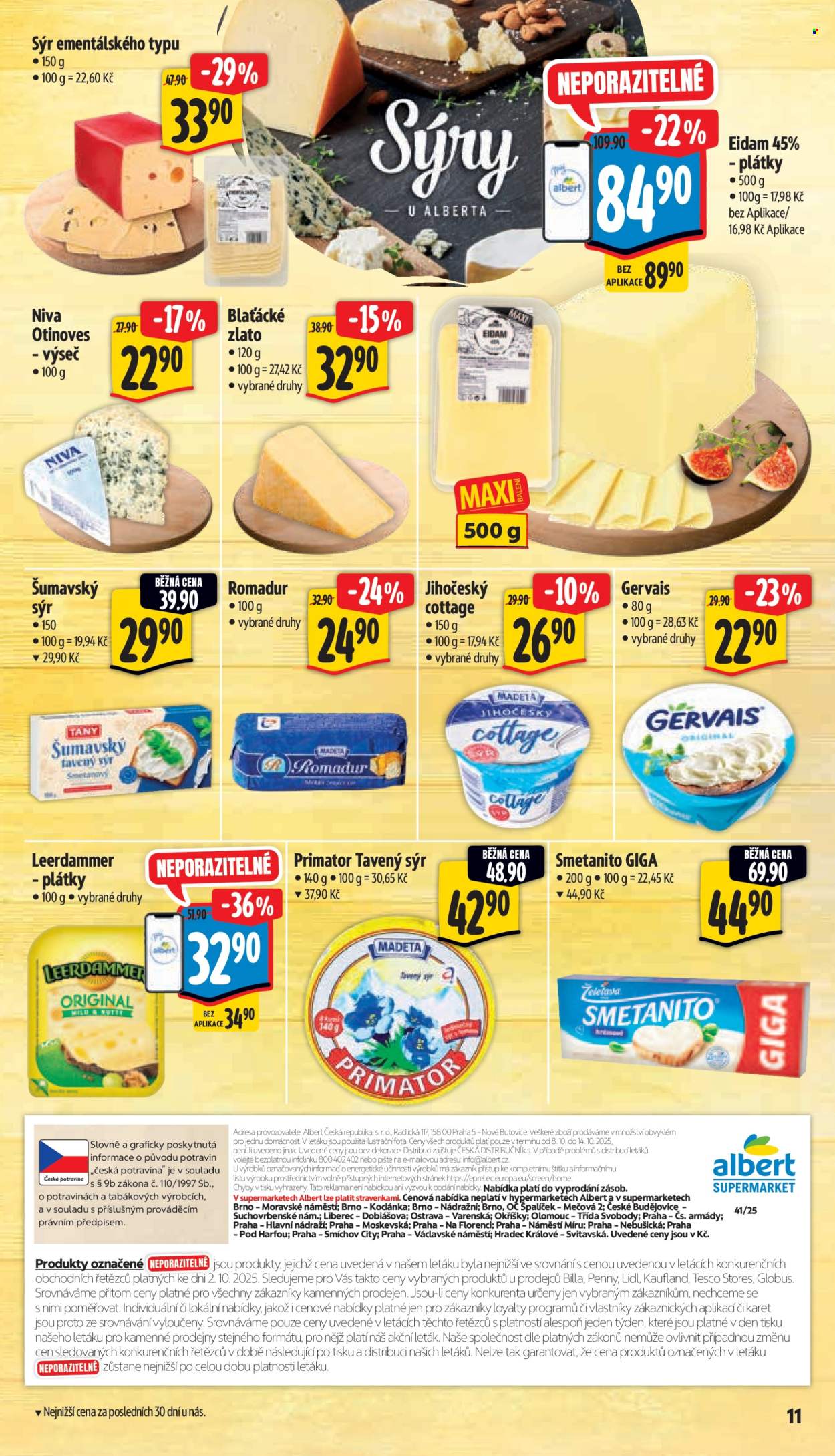 Leták Albert Supermarket - 8.10.2025 - 14.10.2025. Strana 18