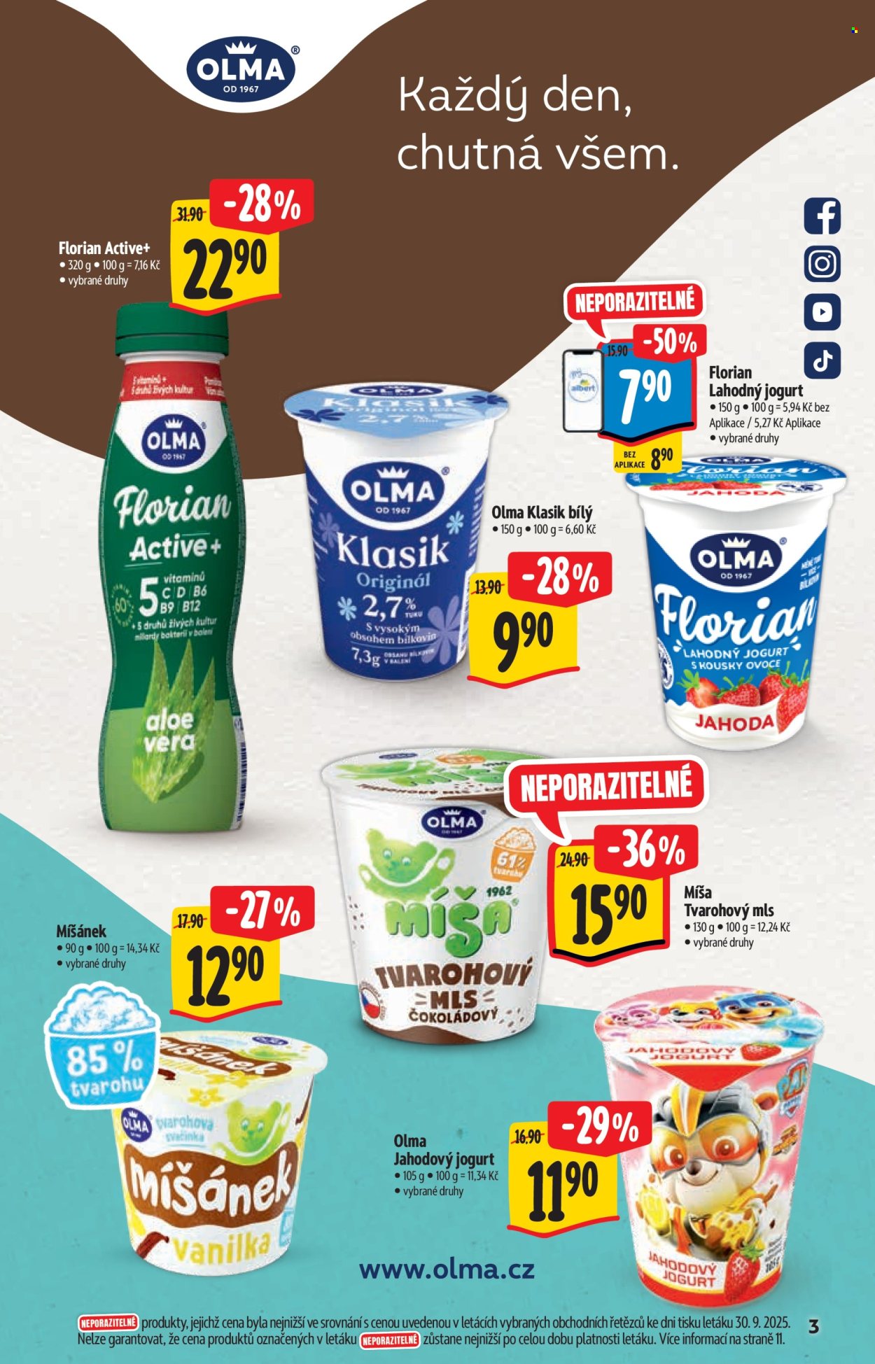 Leták Albert Supermarket - 8.10.2025 - 21.10.2025. Strana 3